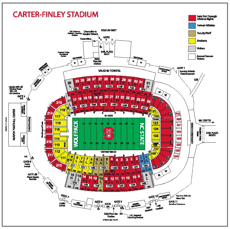Bc Football Stadium Seating Chart